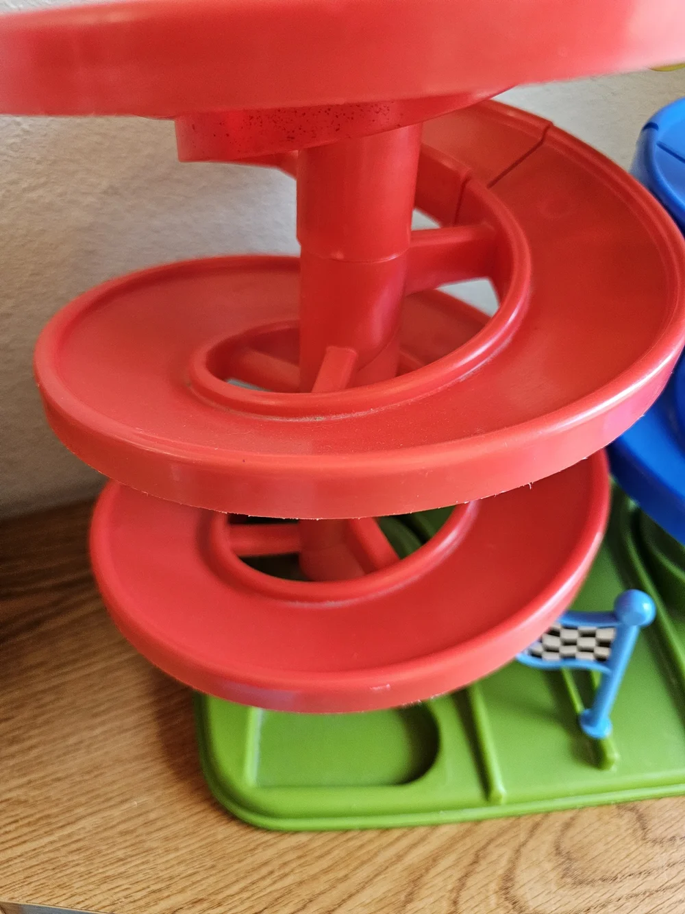 Fisher-Price Toy Story 3 Dual Spiral Racetrack WORN